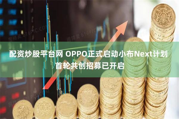 配资炒股平台网 OPPO正式启动小布Next计划 首轮共创招募已开启